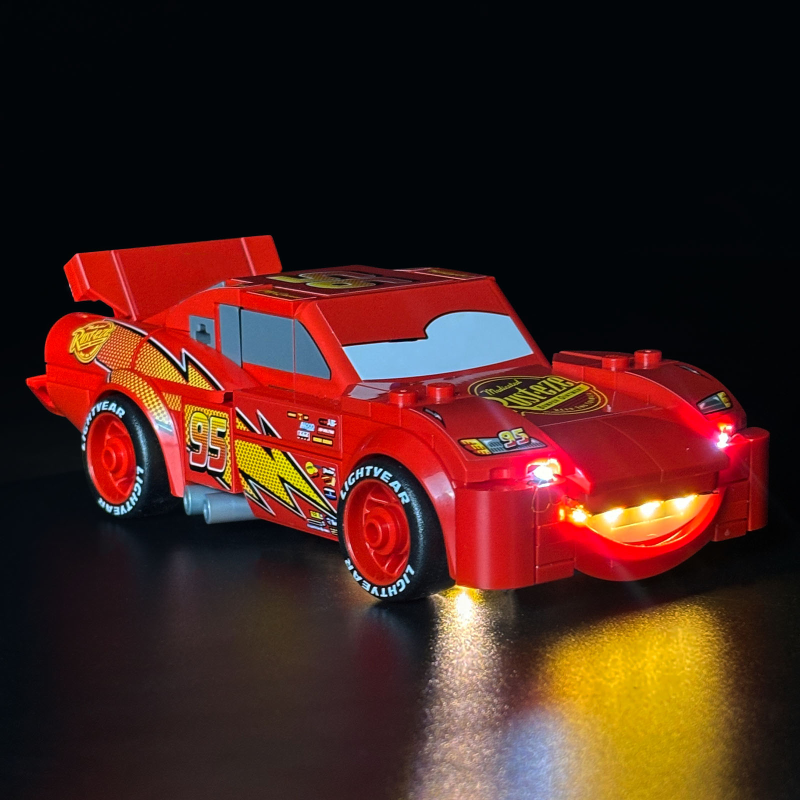 Lighting Mcqueen Wall Decor - LYBMTWF LED Lighting Kit Compatible with