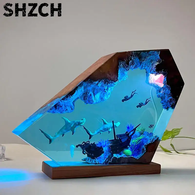 Seabed World Diving Resin Stat - огляд і ціна Lighting World Decor