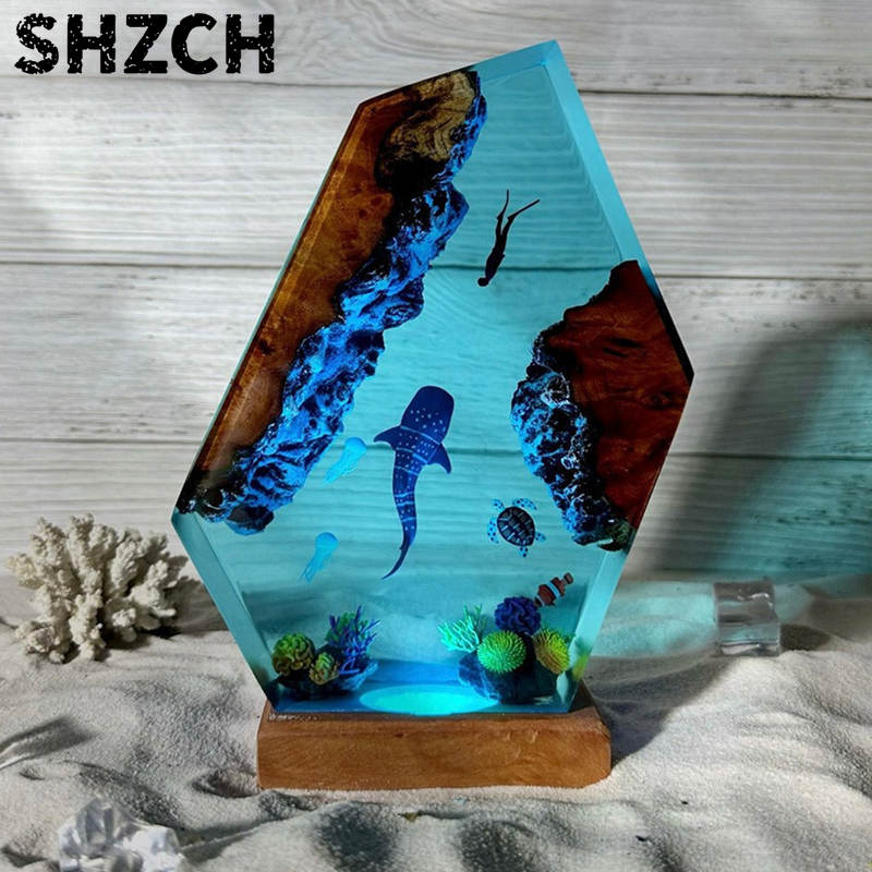 Seabed World Diving Resin Stat - огляд і ціна Lighting World Decor