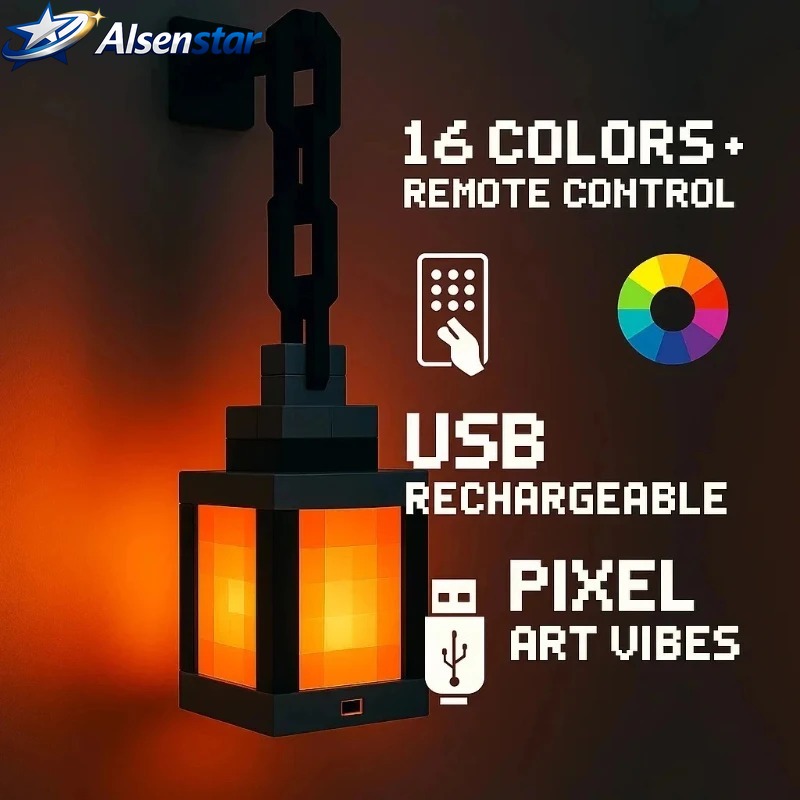 Pendant Lamp Pixel Style Wall  - огляд і ціна Lighting World Decor