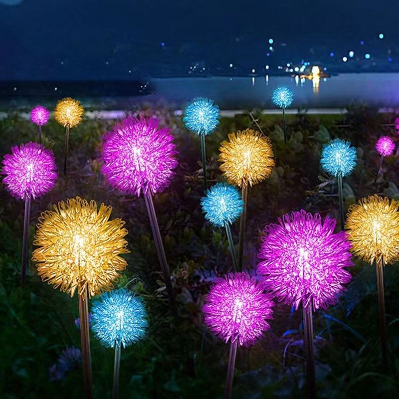 10 Combo Solar Dandelion Ball  - огляд і ціна Lighting Decoration Wedding