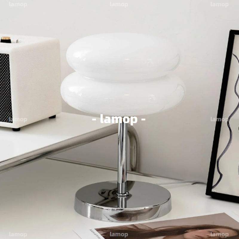 Bauhaus Cream‑Globe Table Lamp - огляд і ціна Lighting Decoration In Bedroom