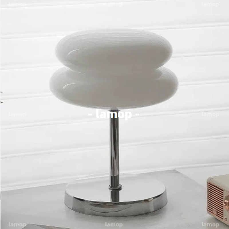 Bauhaus Cream‑Globe Table Lamp - огляд і ціна Lighting Decoration In Bedroom
