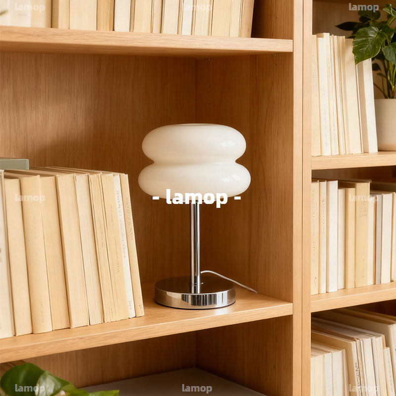 Bauhaus Cream‑Globe Table Lamp - огляд і ціна Lighting Decoration In Bedroom