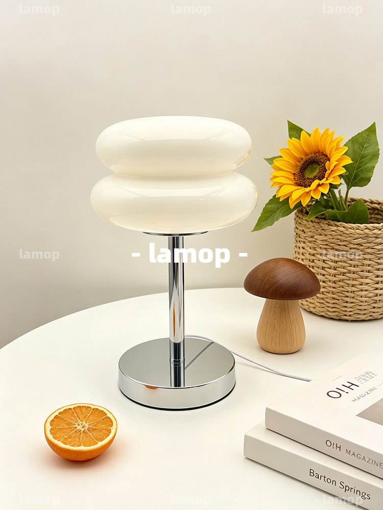 Bauhaus Cream‑Globe Table Lamp - огляд і ціна Lighting Decoration In Bedroom