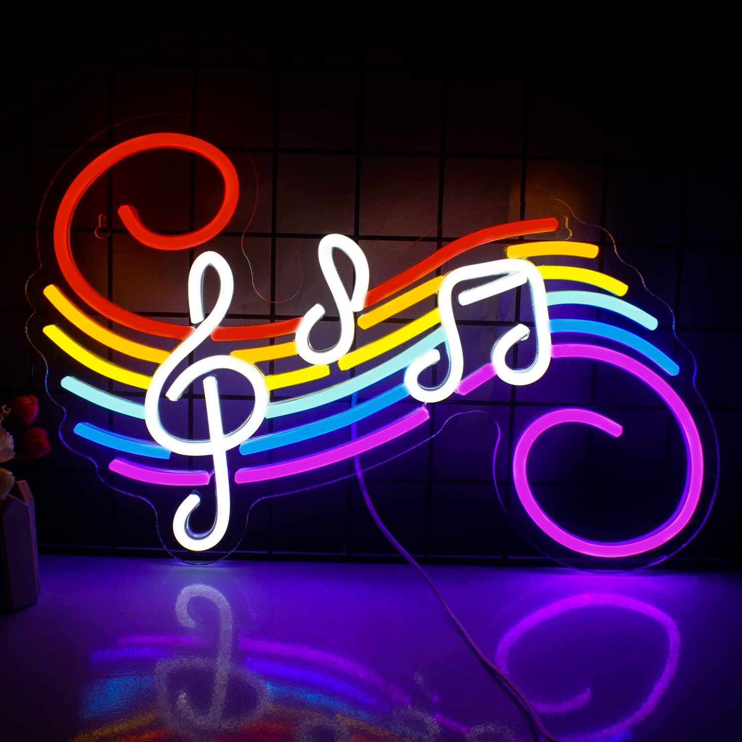 Music Notes Neon Sign Customiz - огляд і ціна Lighting Decoration Wedding