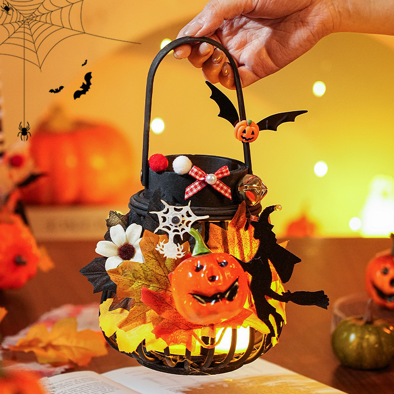 Halloween Decor Rattan Basket  - огляд і ціна Home Decor Lighting Tricks