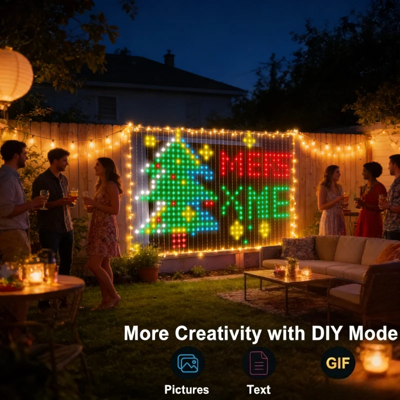 Smart 400LED Curtain Lights, M - огляд і ціна Lighting Decoration Wedding