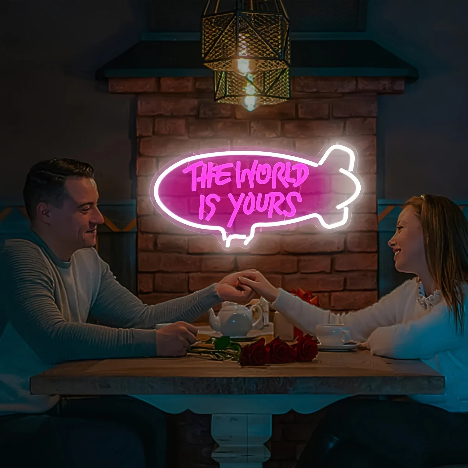 The World Is Yours Blimp Neon  - огляд і ціна Lighting World Decor