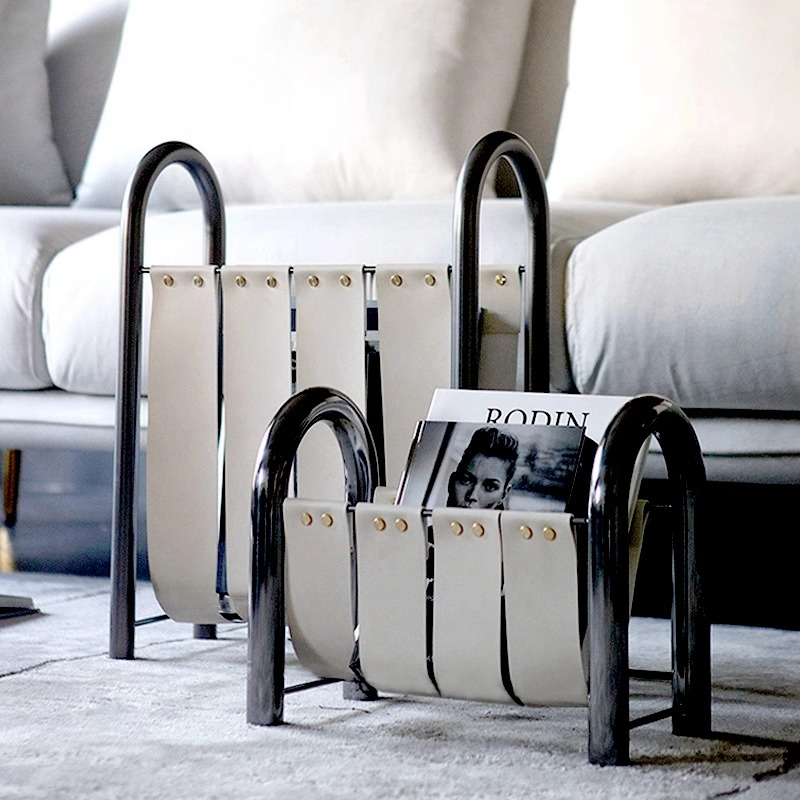 Light Luxury Metal Leather Mag - огляд і ціна Lighting And Decor Magazine