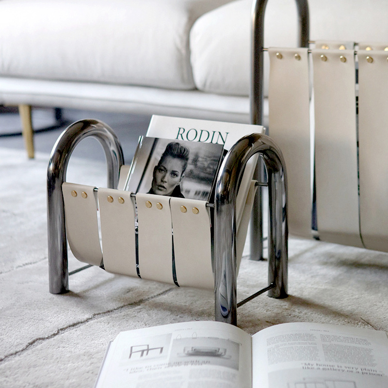 Light Luxury Metal Leather Mag - огляд і ціна Lighting And Decor Magazine