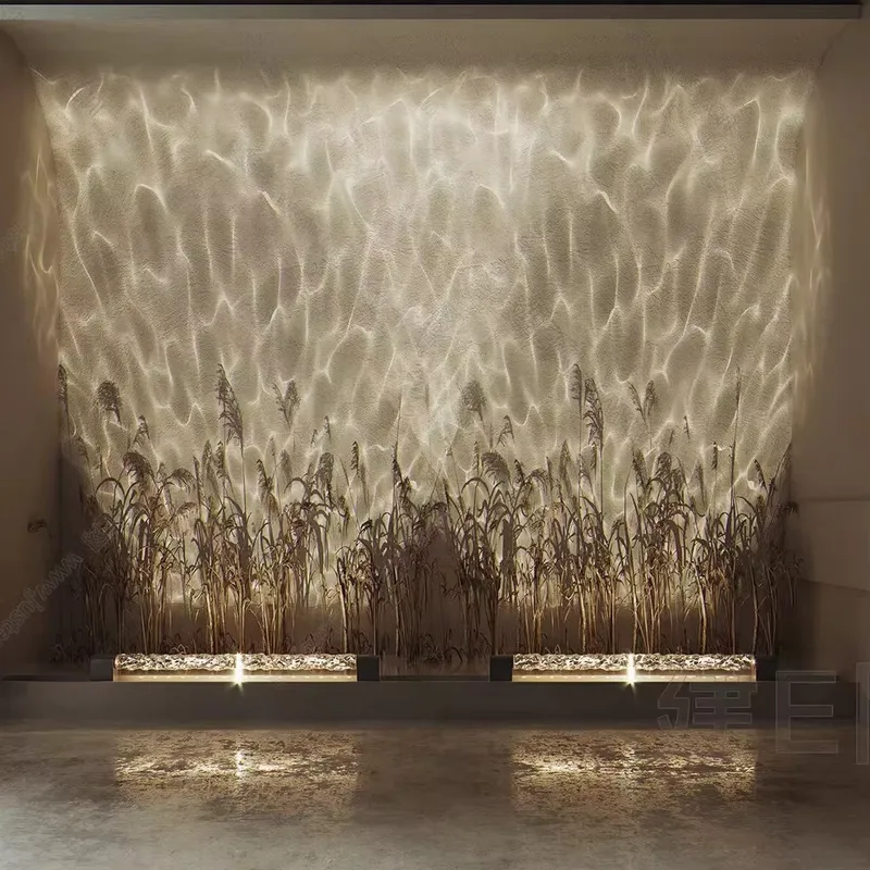 Smart 3D Wall Wash Flame Proje - огляд і ціна Lighting Decoration In Bedroom