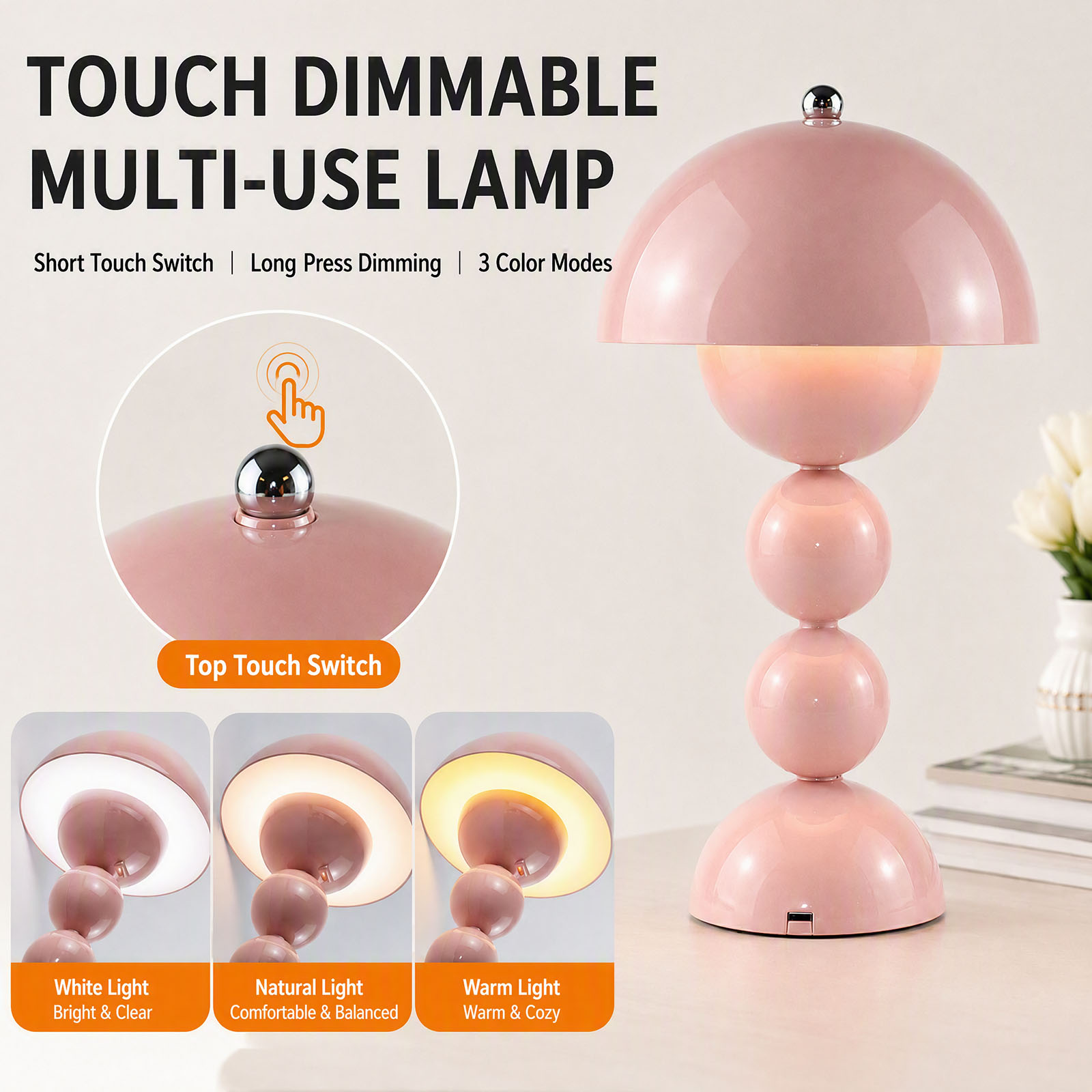 Vintage Mushroom Table Lamp US - огляд і ціна Lighting Decoration In Bedroom