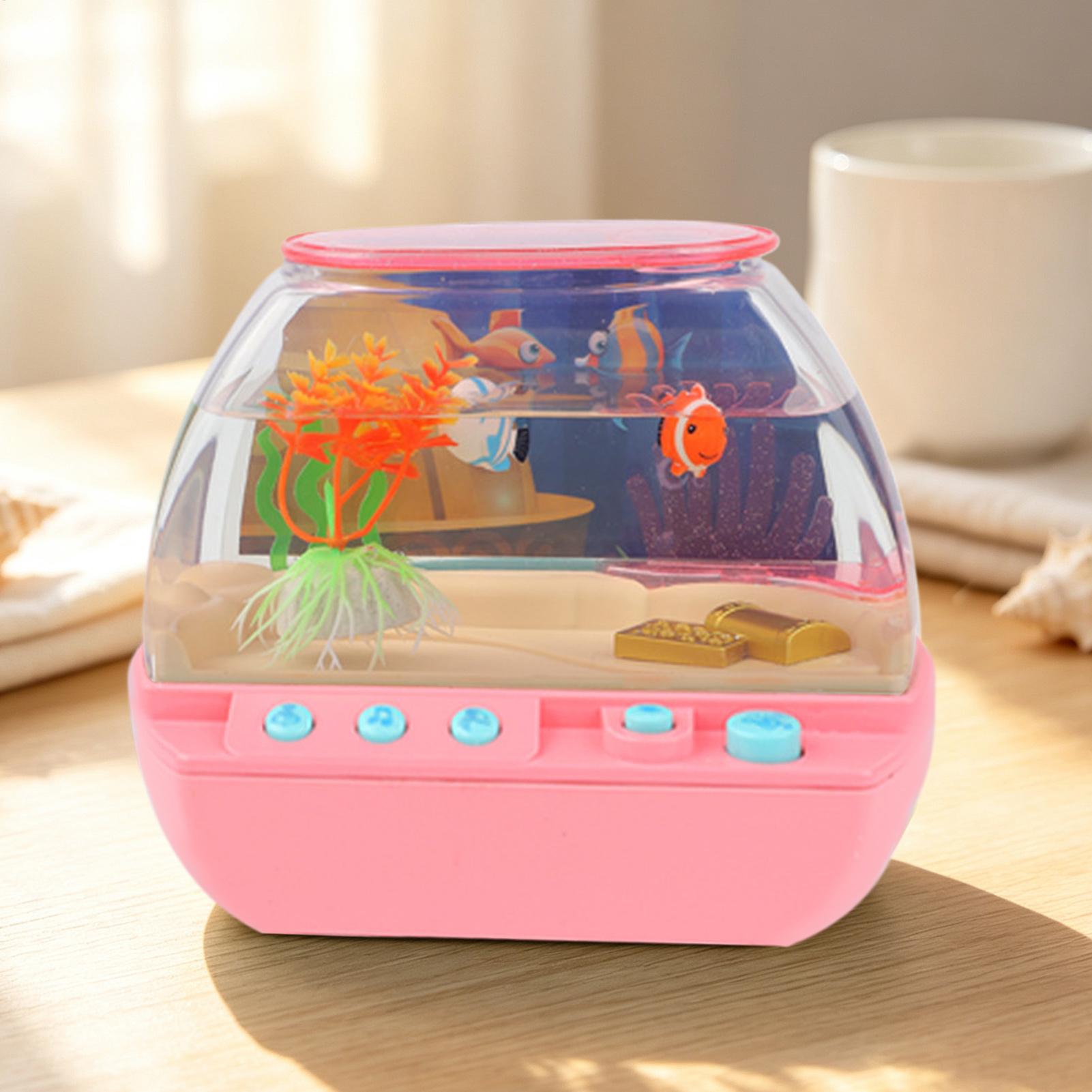 Toy Fish Tank Home Decoration  - огляд і ціна Lighting Decoration In Bedroom