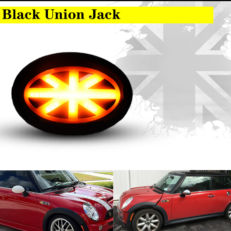 iJDM Amber Union Jack logo LED - огляд і ціна Union Lighting & Decor