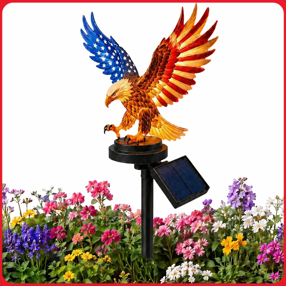 Eagle Solar Lights Waterproof  - огляд і ціна Yard Lighting Decor