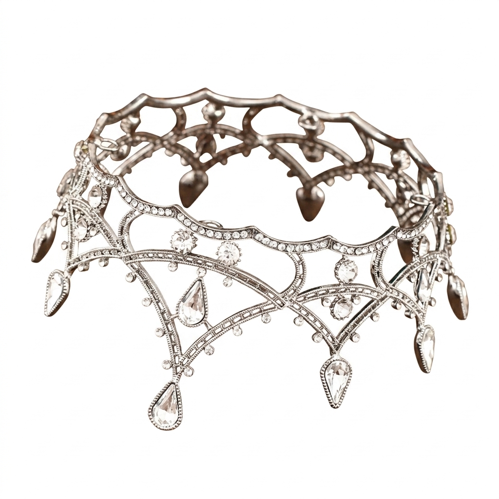1pc Baroque Crystal Crown Eleg - огляд і ціна Elegant Decor & Lighting Llc