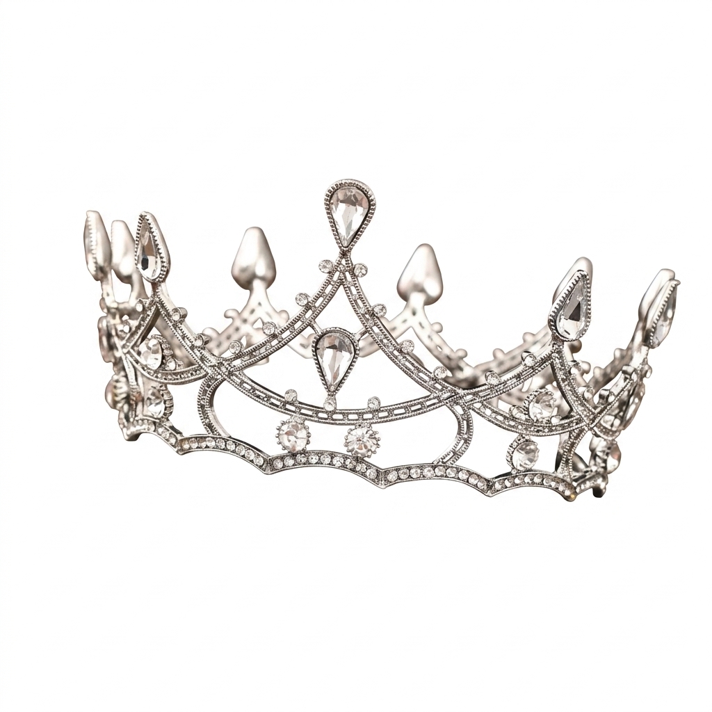 1pc Baroque Crystal Crown Eleg - огляд і ціна Elegant Decor & Lighting Llc