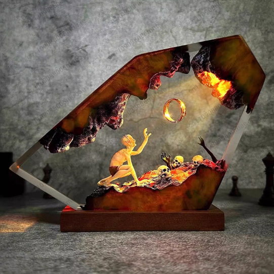 Resin Lamp Unique Room Decorat - огляд і ціна Lighting World Decor