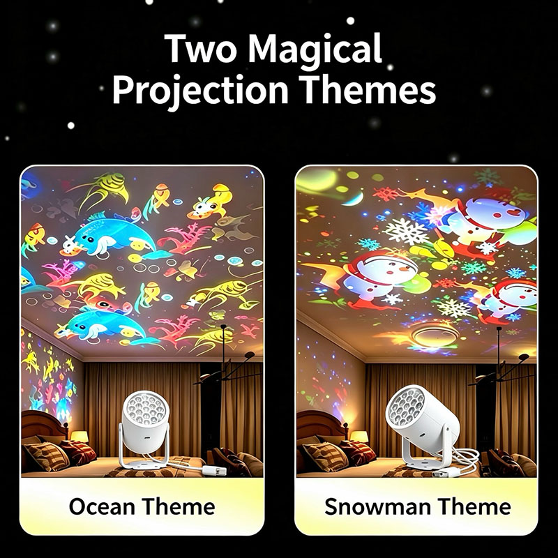 Xmas Colorful Ocean World Proj - огляд і ціна Lighting World Decor