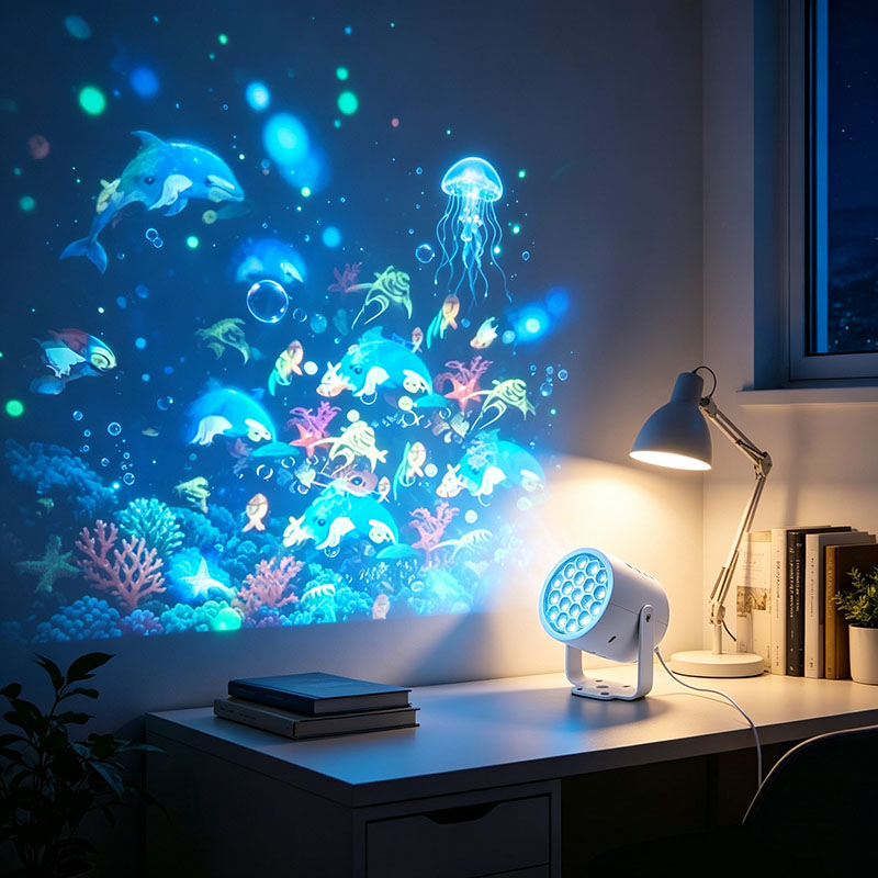 Xmas Colorful Ocean World Proj - огляд і ціна Lighting World Decor