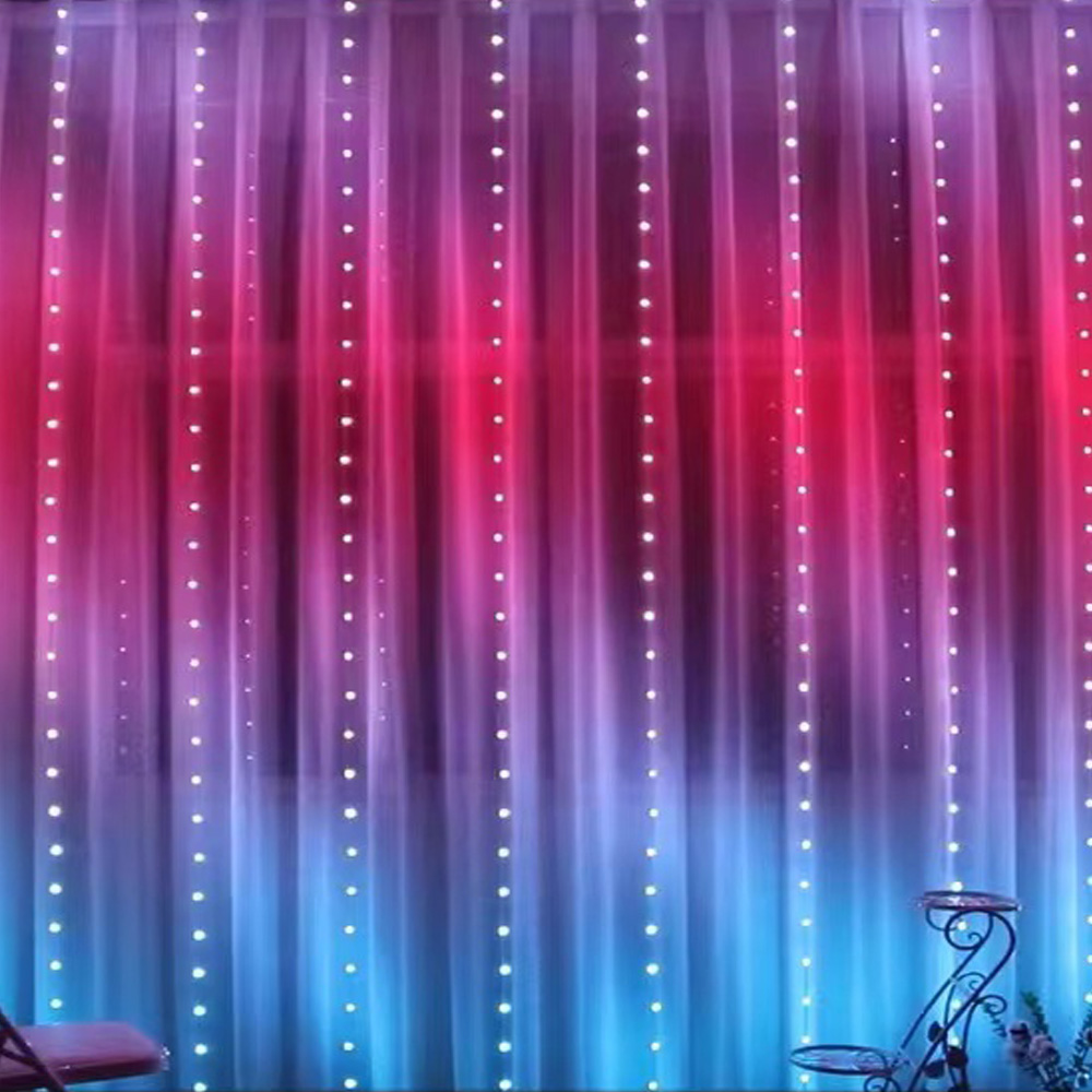 3M RGB Smart LED Curtain Light - огляд і ціна String Light Outdoor